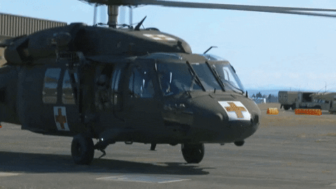 Flying Slow Motion GIF by California Army National Guard