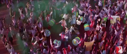 Holi Festival Colors GIF