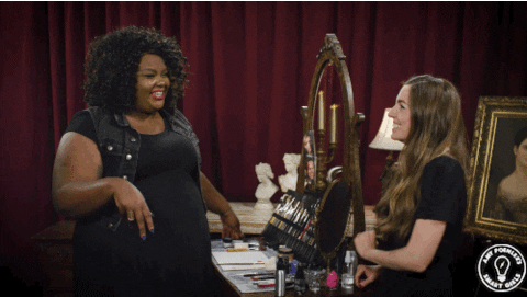red lips comedy GIF by Amy Poehler's Smart Girls