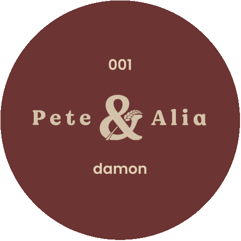 Austin Damon Sticker by Pete & Alia