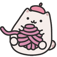 Cat Pink Sticker