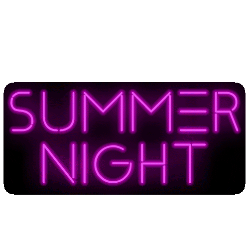 Summer Night Sticker
