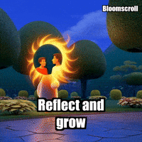 Understanding Self-Awareness GIF by Bloomscroll