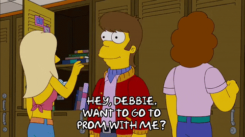 ask out homer simpson GIF