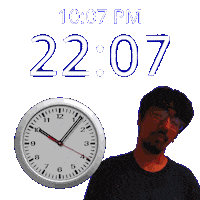 10Pm Sticker