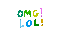 Omg Lol Sticker by Kirsten Hurley