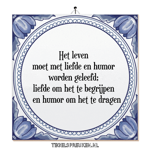 Humor Support Sticker by Tegelspreuken.nl