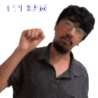111 Beats Sticker