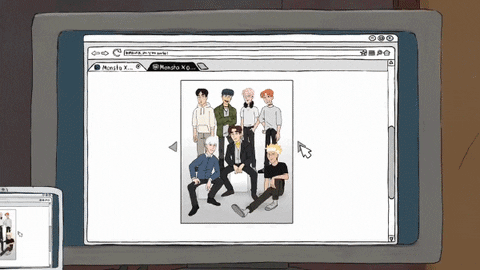 monsta x animation GIF by Cartoon Network Asia