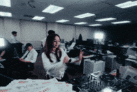 cachaus dance dj office cachaus GIF