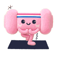 Dumbbell Daphne Sticker by Watsons Thailand