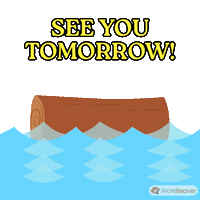Catch You Later See Ya Sticker by WorkBeaver