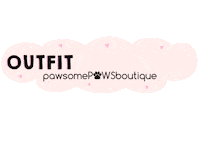 Bag Outfit Sticker by Pawsome Paws Boutique