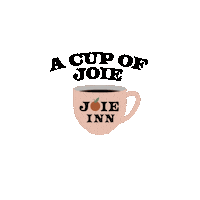 Coffee Mug Sticker by Joie Inn