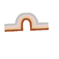 Rainbow Sunset Sticker by Joie Inn
