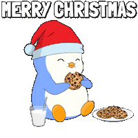 Merry Christmas Sticker by Pudgy Penguins