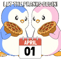 April Fools Penguin Sticker by Pudgy Penguins