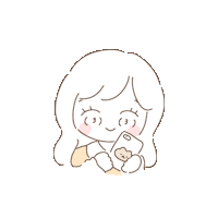 toka1oka smile girl kawaii bear Sticker