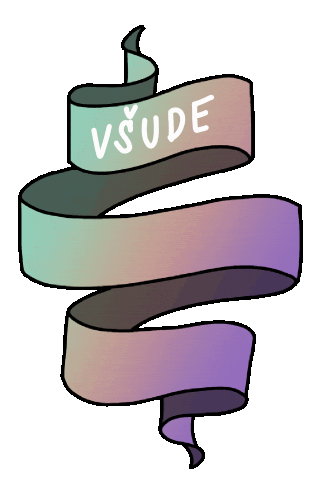 Rainbow Banner Sticker
