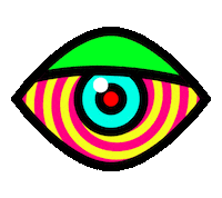 Eye Gif Artist Sticker by Tony Papesh