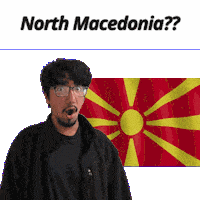 North Macedonia Sticker