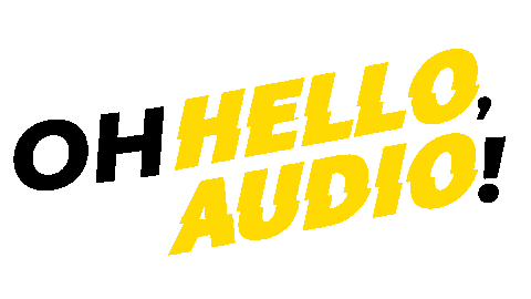 HelloAudioFM giphyupload podcast audio podcasting Sticker