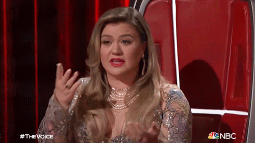 Kelly Clarkson Thank You GIF by The Voice
