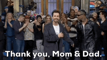 Mom And Dad Thank You GIF by Saturday Night Live
