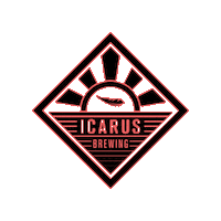 Cold Beer Sticker by Icarus Brewing