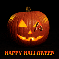 linneabullion halloween spooky pumpkin happy halloween GIF