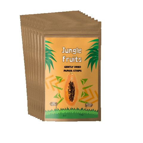 Jungle_Fruits giphygifmaker summer jungle summertime Sticker