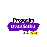 ceskofunguj czech česko dvanactka funguj Sticker