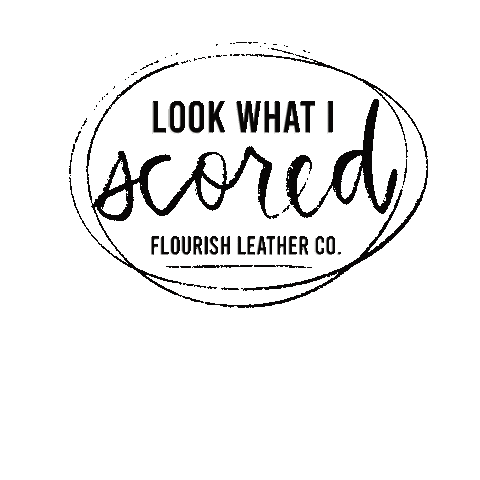 Leather Bracelets Sticker by Flourish Leather Co