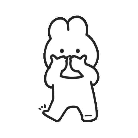 jr_1485_ giphyupload rabbit baekhyun bbh Sticker