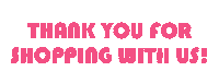Shopping Thank You Sticker by sorellelash