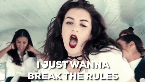 Break The Rules GIF by Charli XCX