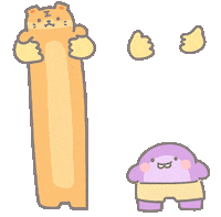Excited Friends Sticker by KdeeStix
