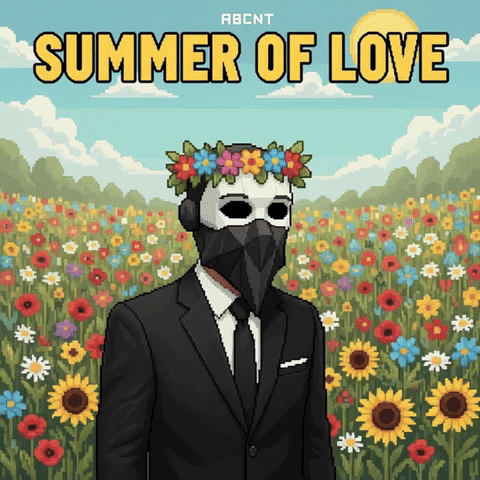 ABCNT giphyupload love summer flowers GIF