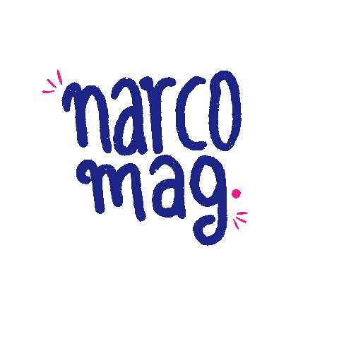 narcomag giphyupload magazine editorial mag Sticker