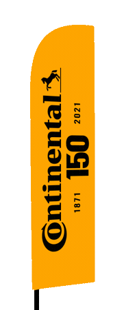 Continental_Polska 150 continental continentalpolska razemnampodrodze Sticker