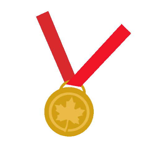 Gold Medal Winner Sticker by Air Canada