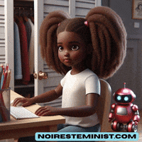 Cute Girl GIF by NoireSTEMinist