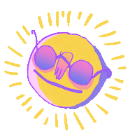 Happy Summer Time Sticker by sophie shiff