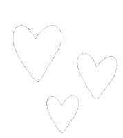 Decoration Hearts Sticker