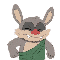 Excited Fun Sticker