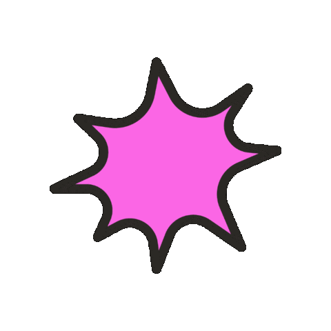 maevechocolate giphygifmaker pink burst maeve Sticker