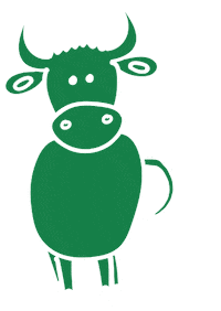 Allgäu Kuh Sticker by Alpsee Bergwelt