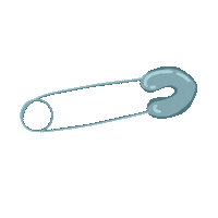 Pin Needle Sticker