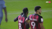 Happy Football GIF by AFC Bournemouth