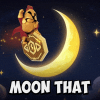 To The Moon Crypto GIF by King Of Destiny